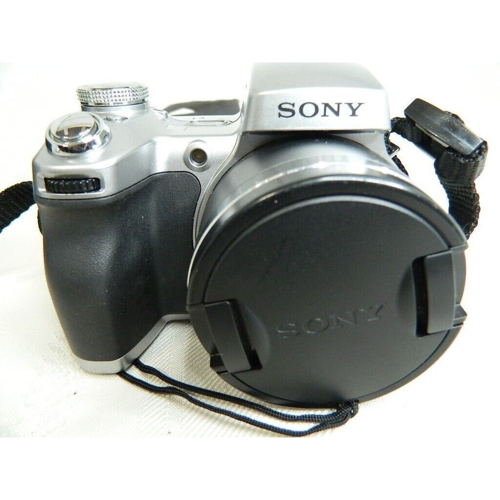 Sony Cybershot Super Steady Shot DCS-H1 5.1MP 12X Optical Zoom w/Case & USB Cord - Picture 5 of 16